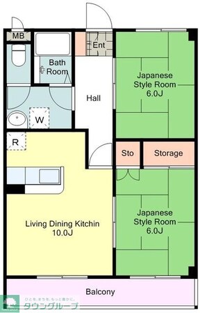アビタシオンの物件間取画像